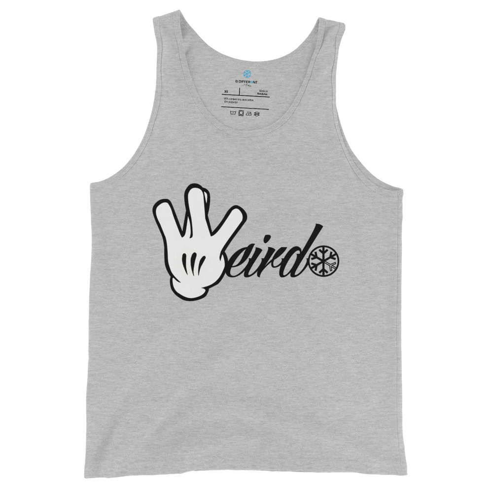 Weirdo Hand Sign Tank Top - Image 3