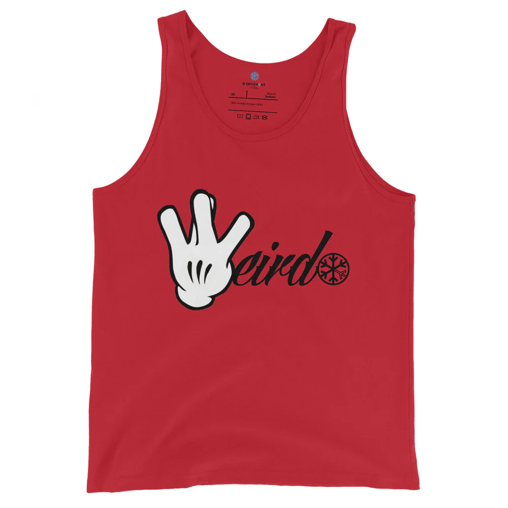 Weirdo Hand Sign Tank Top - Image 5