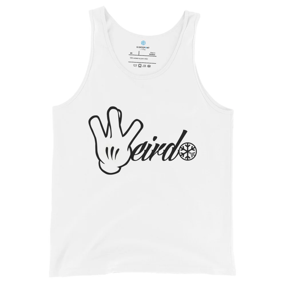 Weirdo Hand Sign Tank Top - Image 7