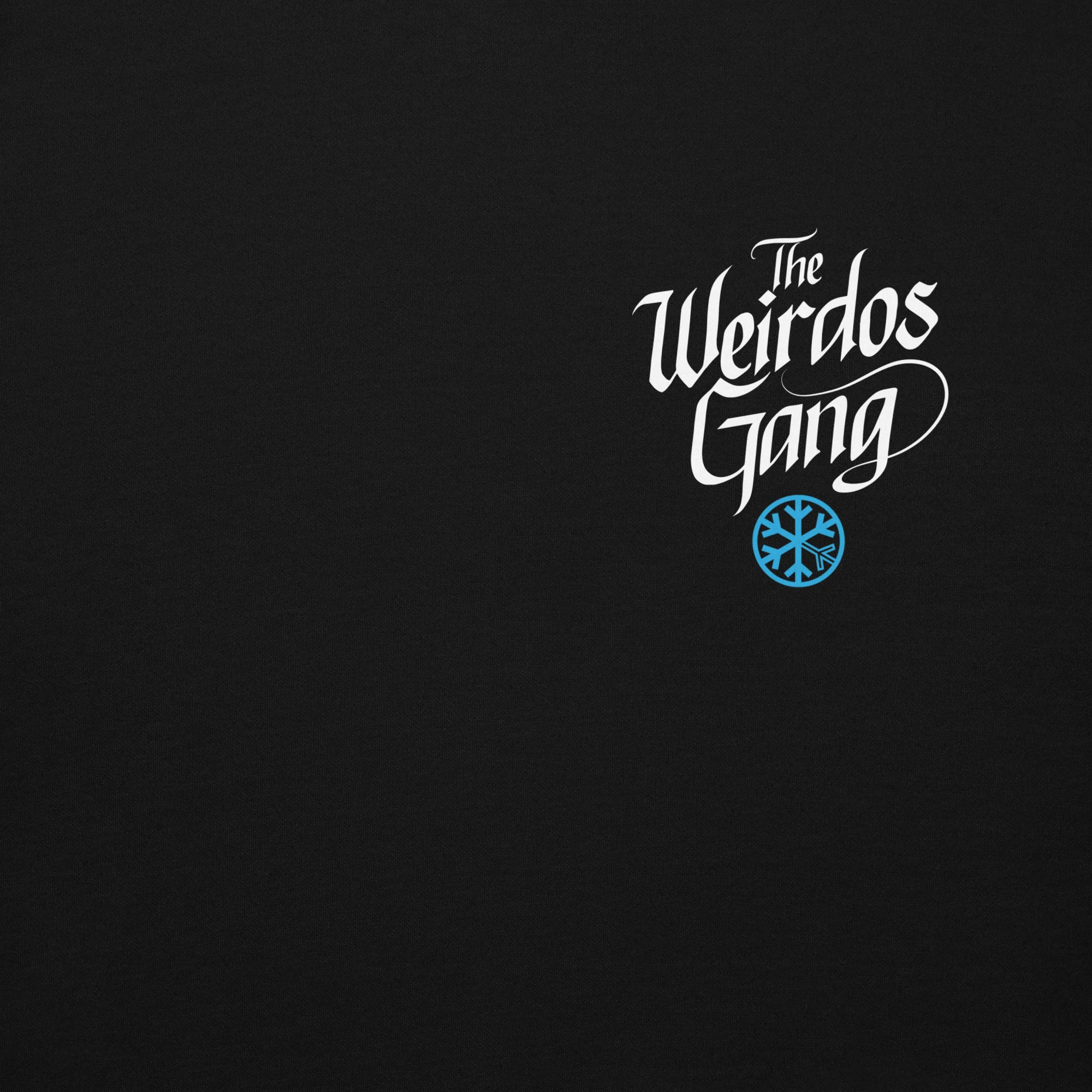 Weirdos Gang Lettering Hoodie - Image 4