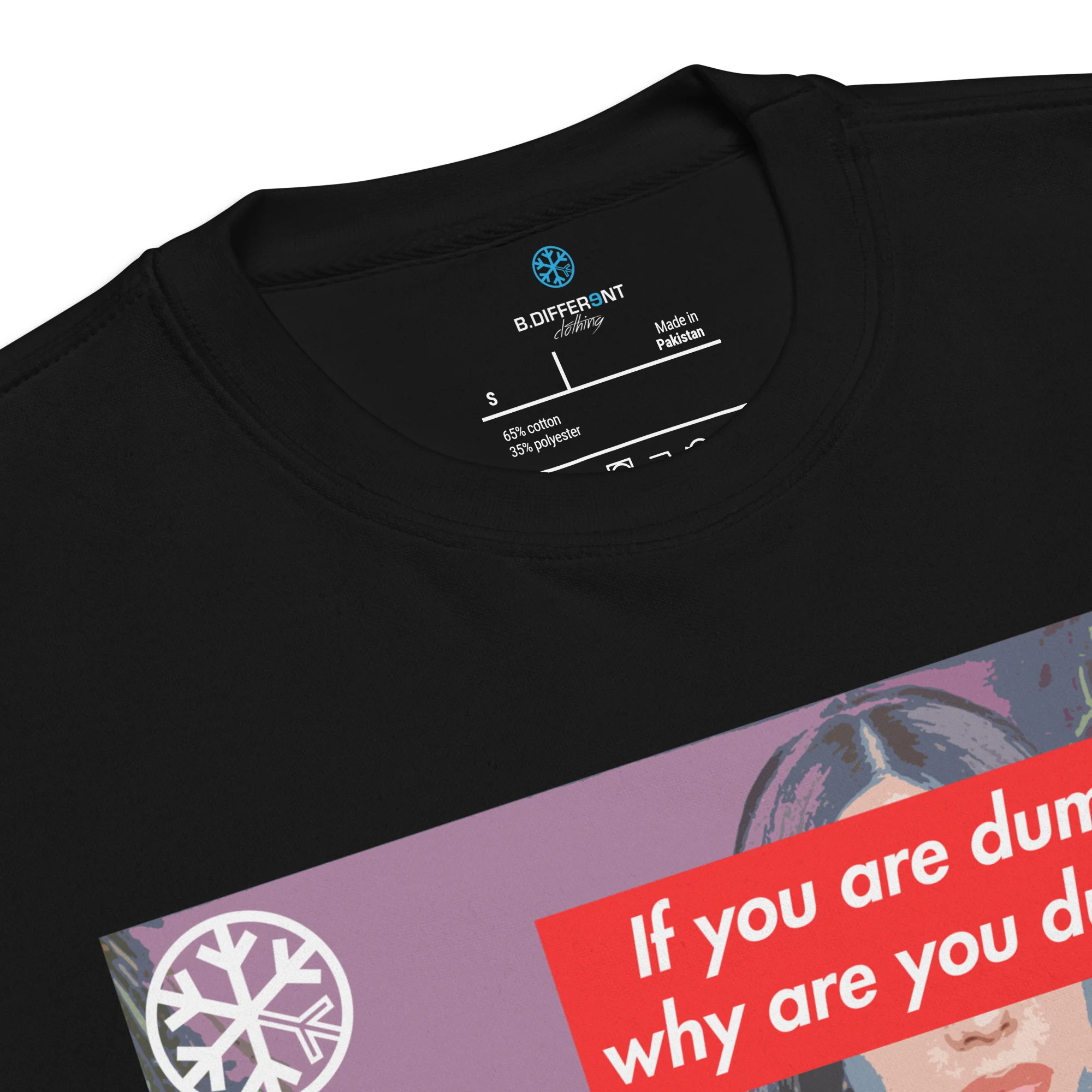 Why Are You Dumb Sweatshirt - Image 10