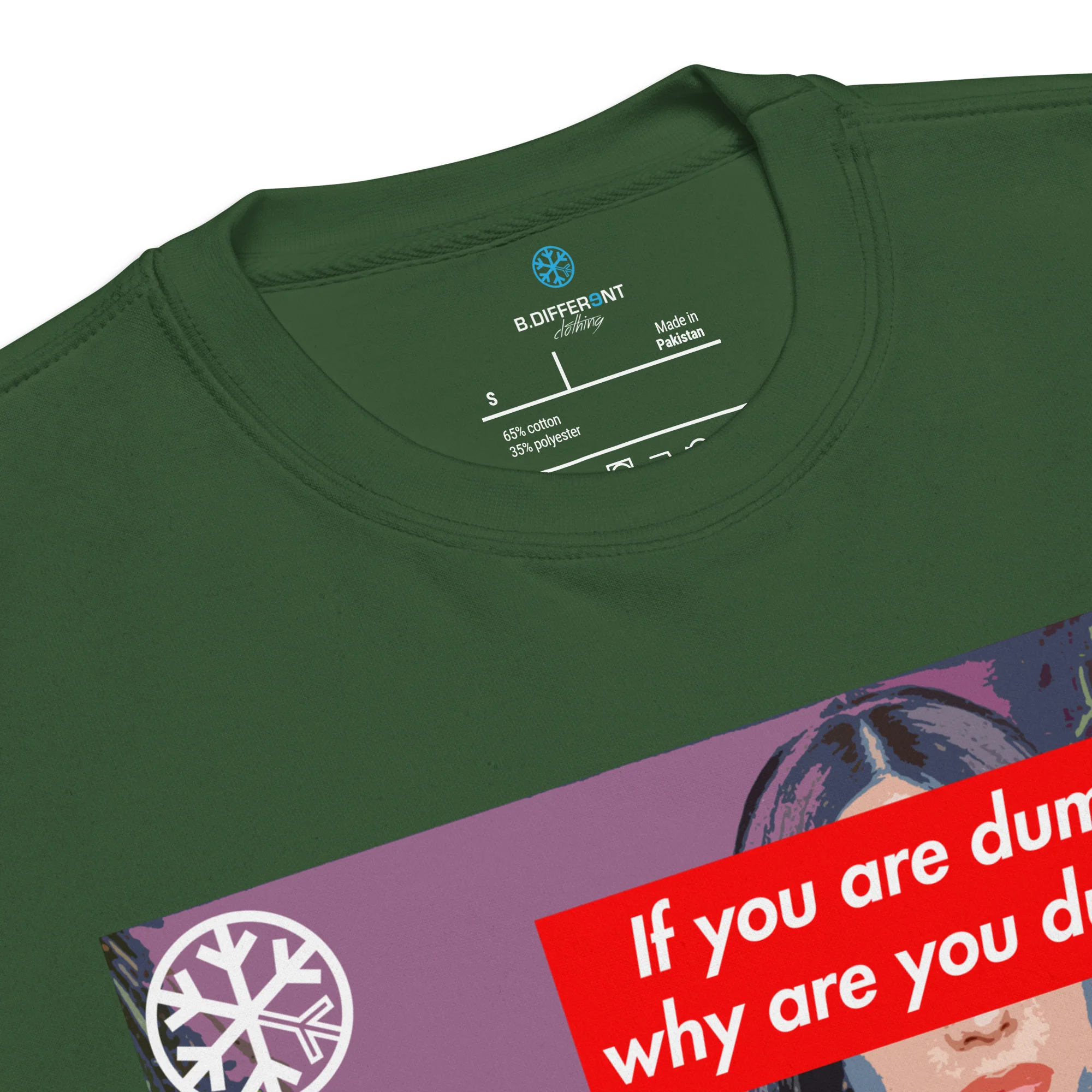 Why Are You Dumb Sweatshirt - Image 34