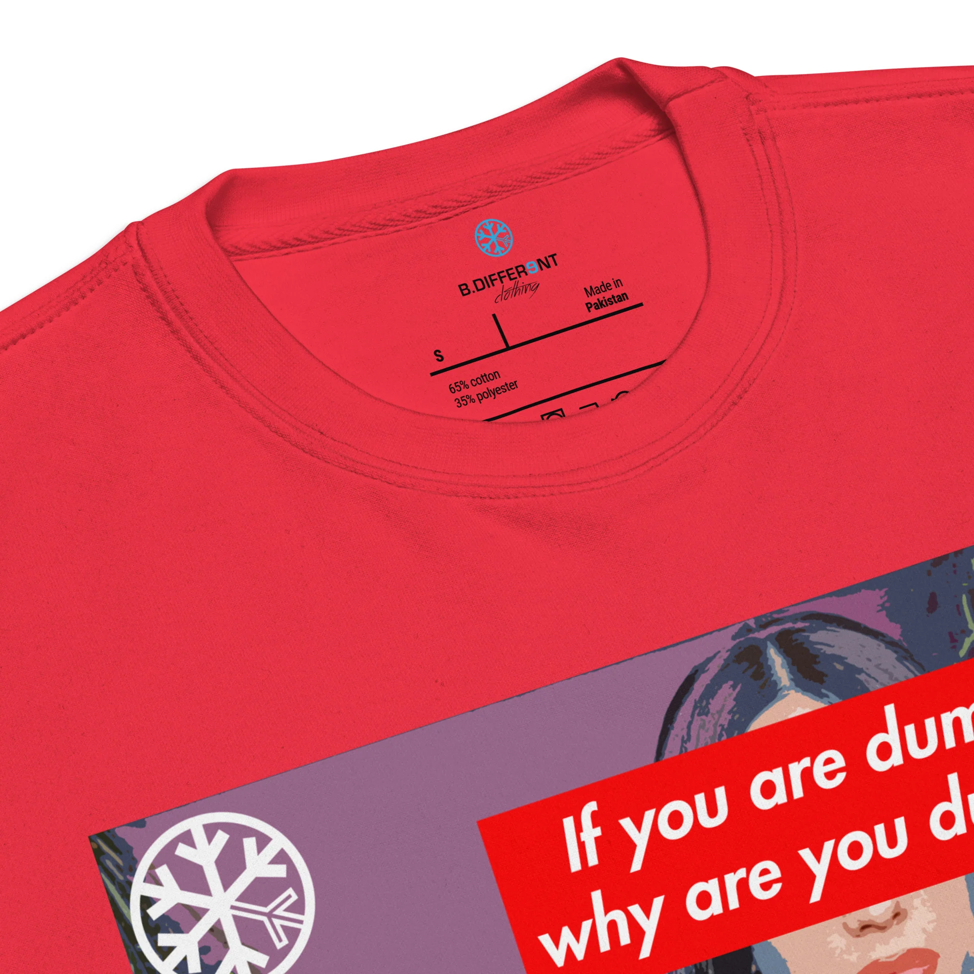 Why Are You Dumb Sweatshirt - Image 4