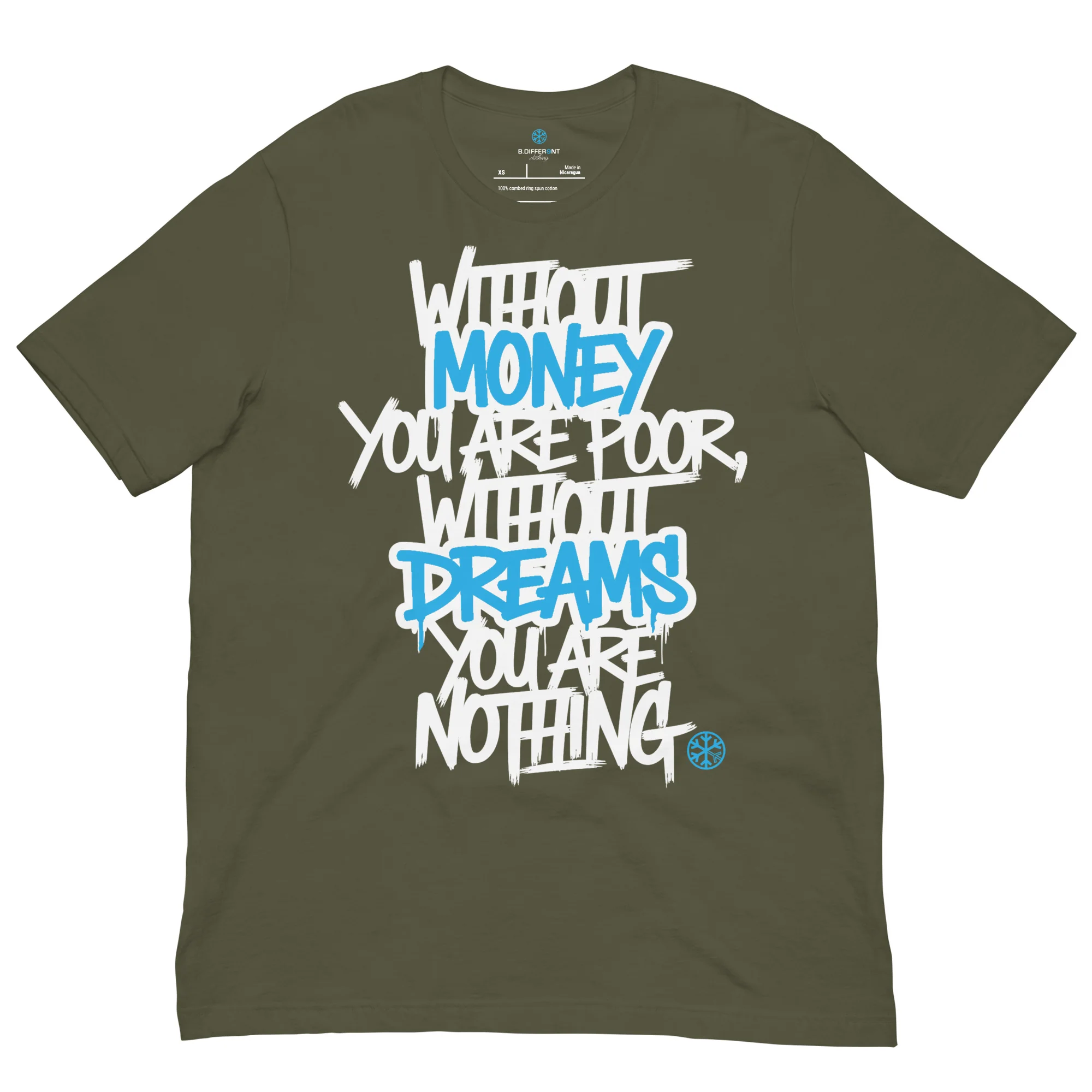 Without Dreams You Are Nothing Graffiti Tee - Image 19